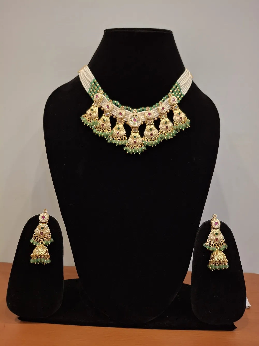 Royal Meenakari Kundan Necklace Set – Handcrafted Traditional Jewelry