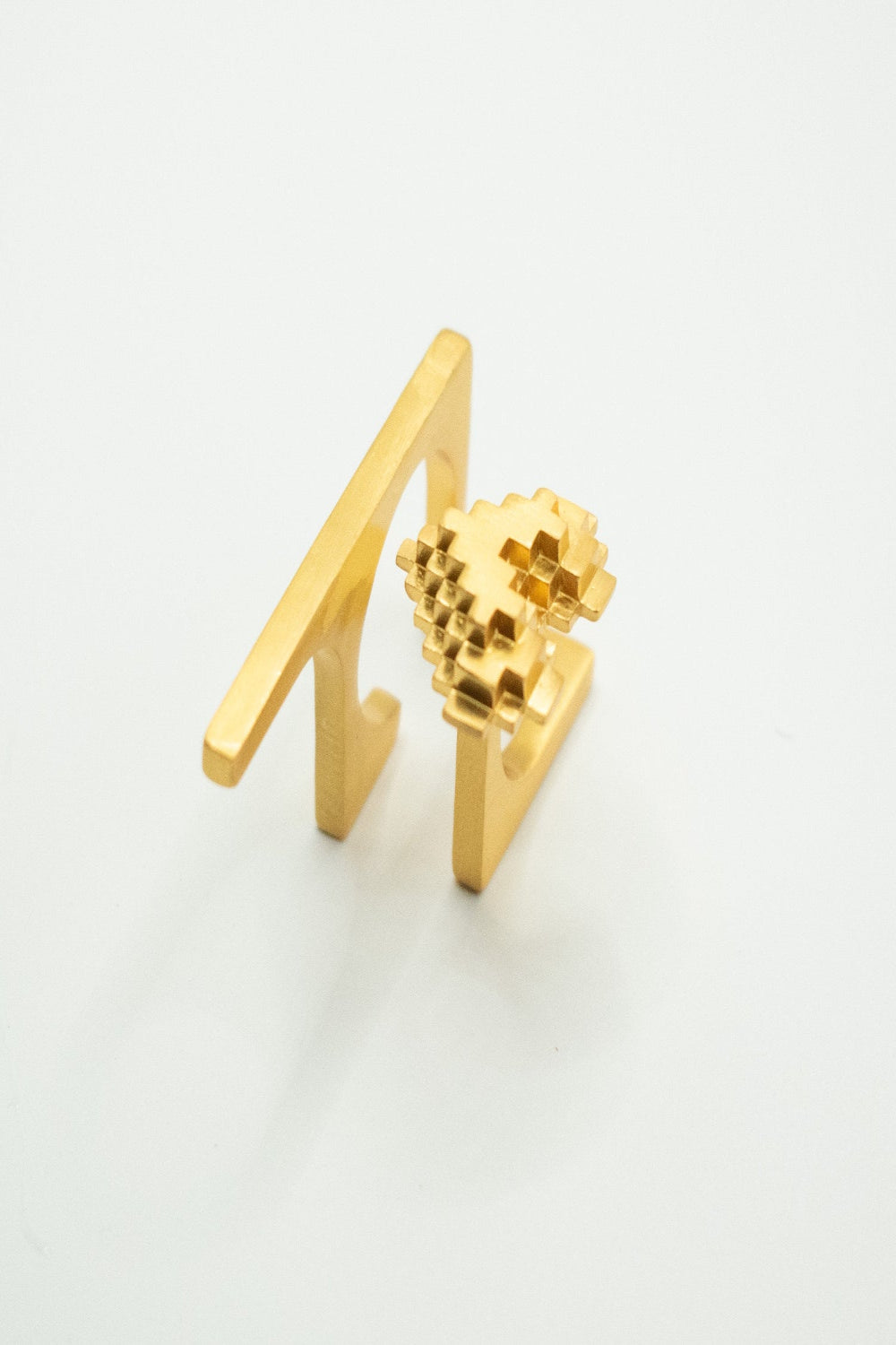 Remnant- Pixel Heart Ring