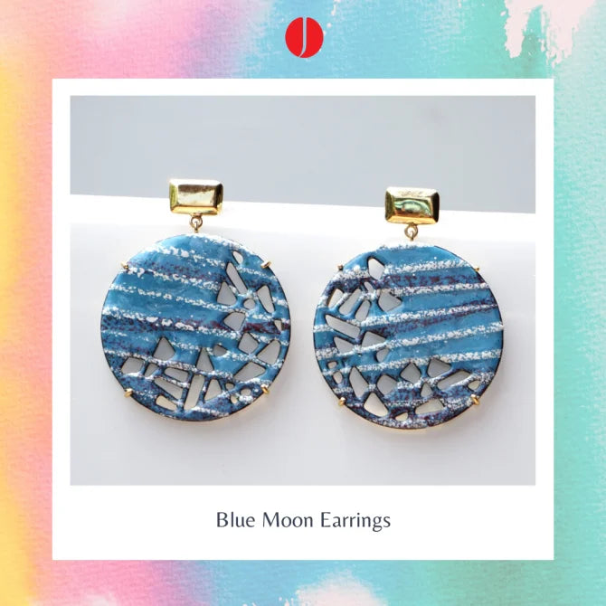 Blue Moon Earrings