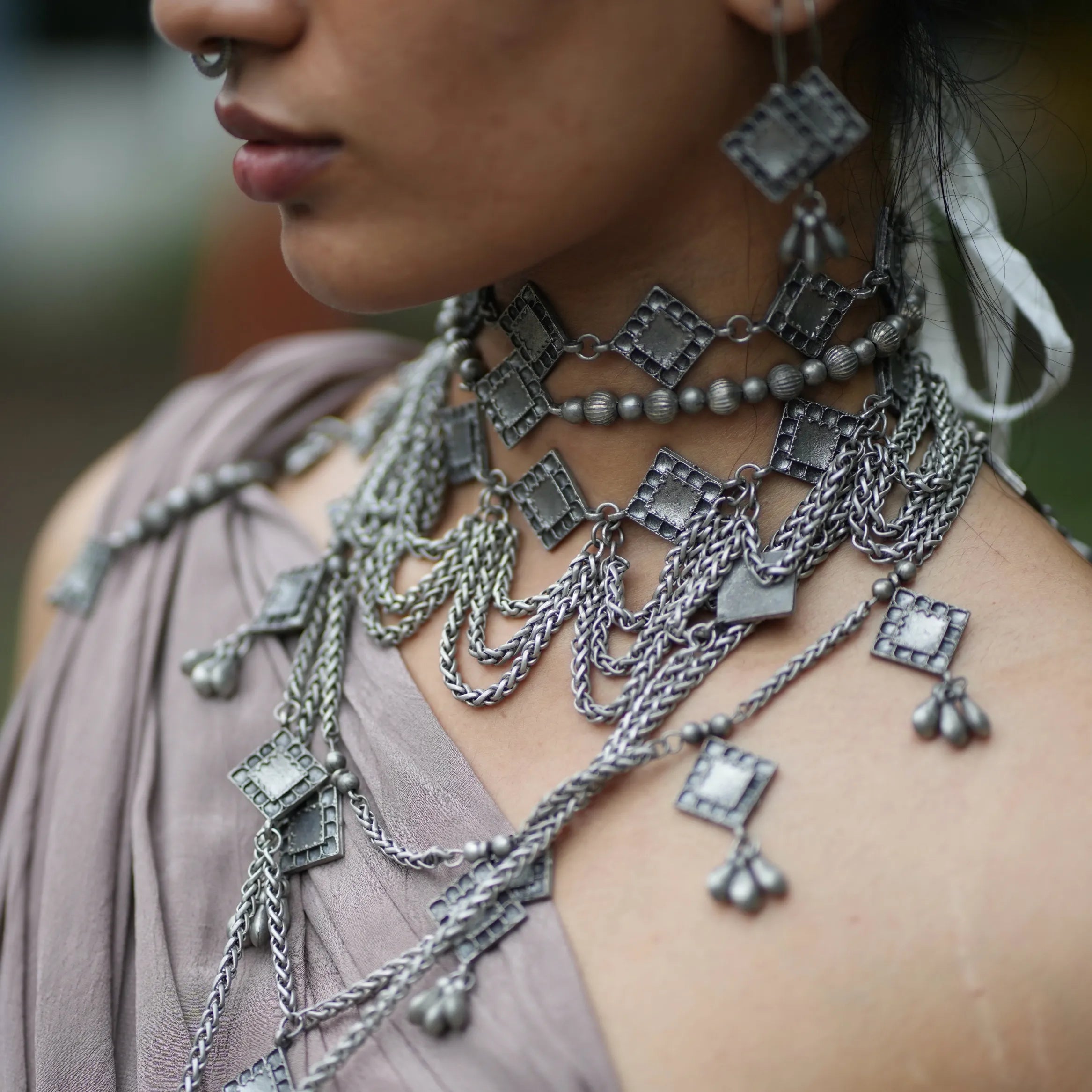 Maniratna Choker Necklace