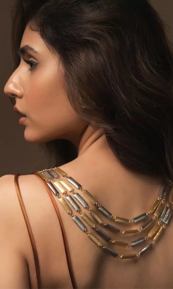 Sitara Round Neckpiece- Combo of 2 Necklace & Studs