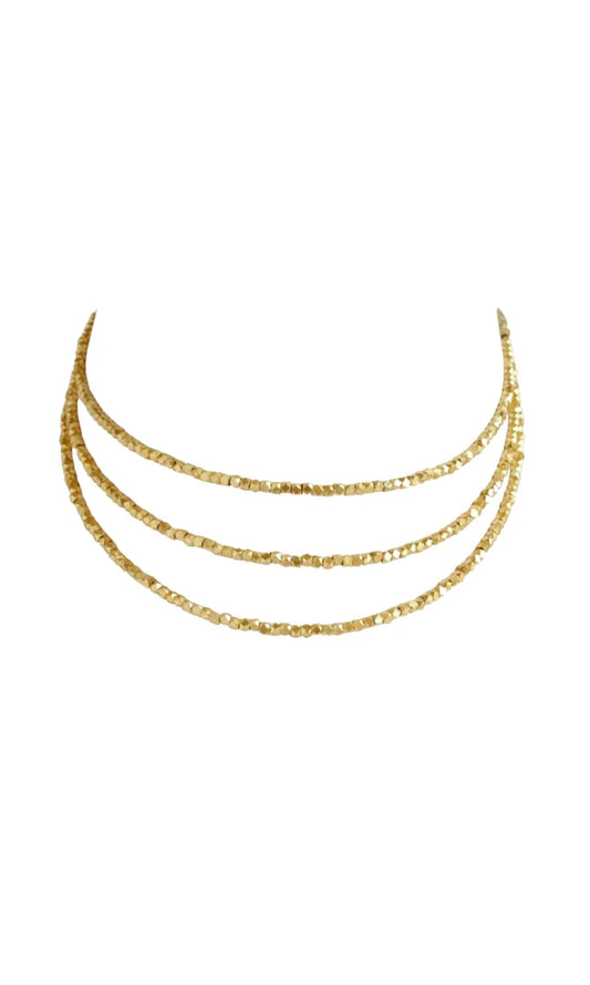 3-Layered Ruhi Necklace – Buy Luxurious Gold Chain