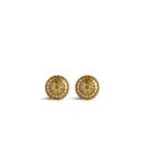 Royal Gold Stud Earrings