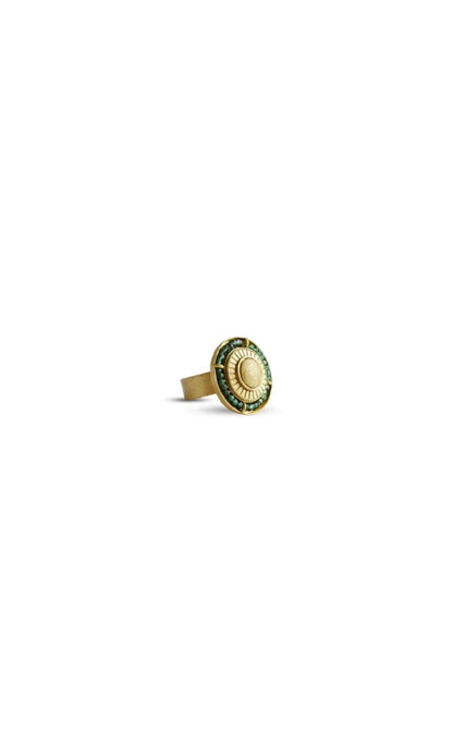 Bahar Ring Stunning Sehr Gold Jewelry with Intricate Design