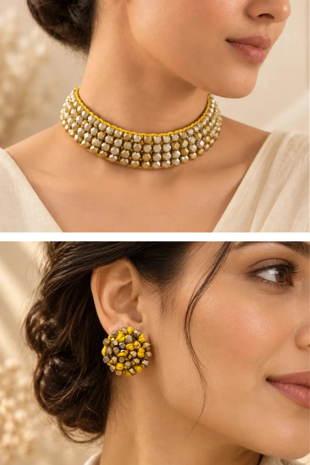 Kavach Combo of 2 – Choker & Studs