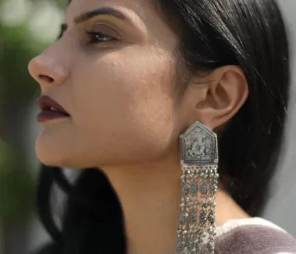 Oversized Rajwadi Earring