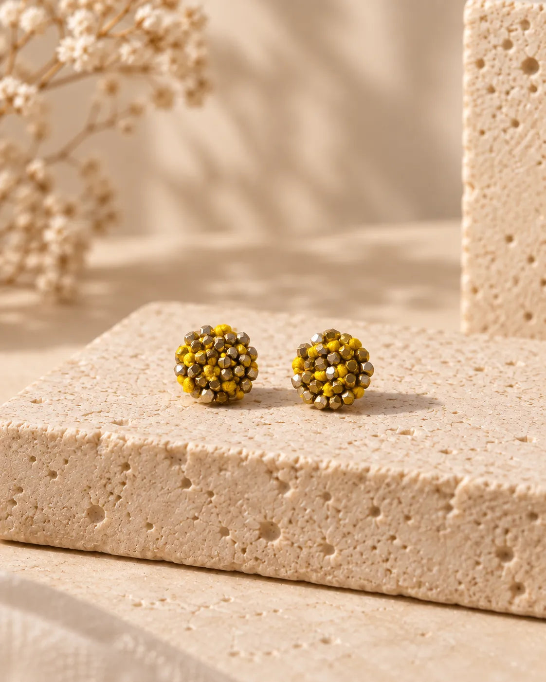 Tantu Combo of 3 – Choker, Small Studs & Ring