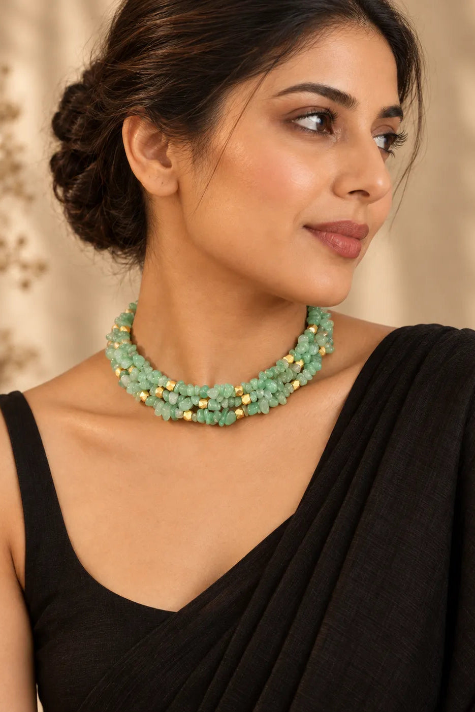 Triveni Dokra Bead Necklace