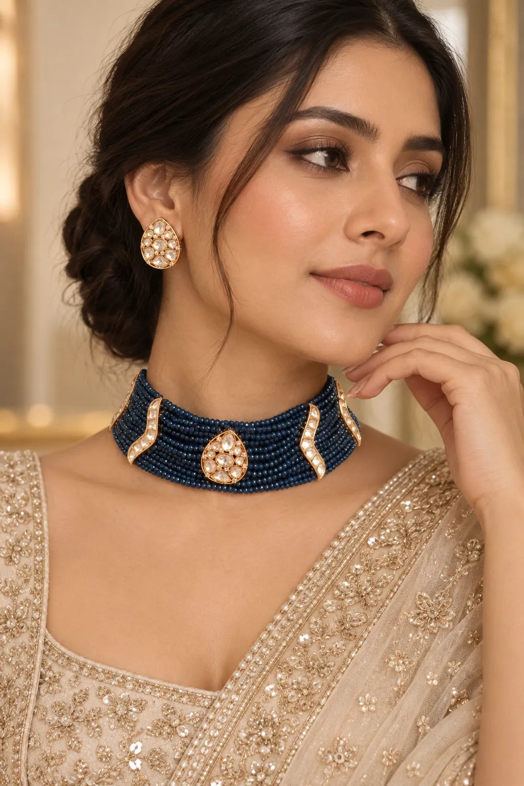 Midnight Tide Combo of 2 – Necklace & Studs