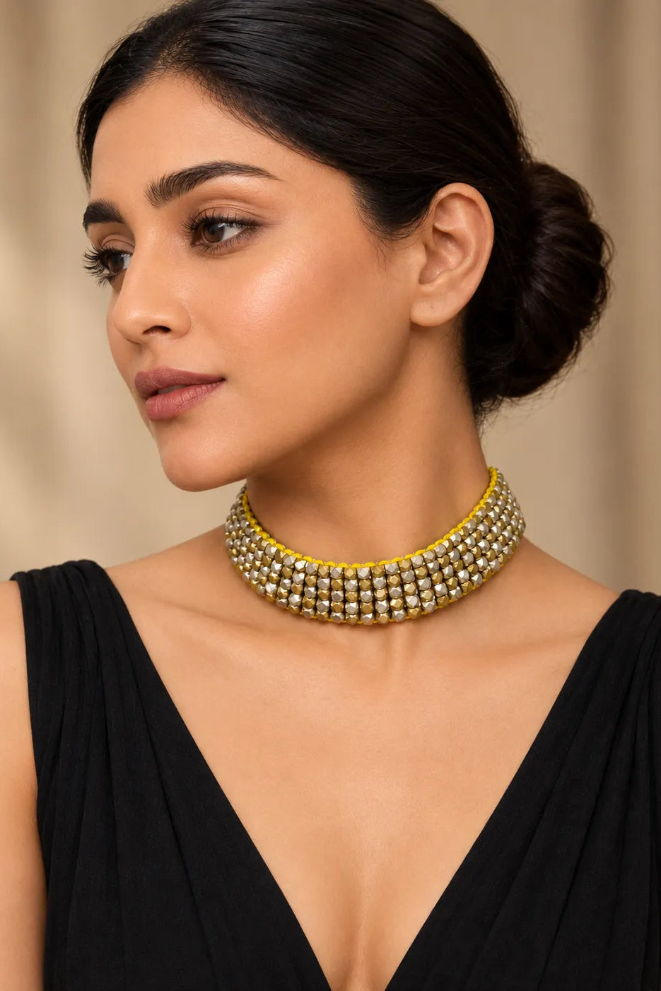 Kavach Dokra Grid Choker