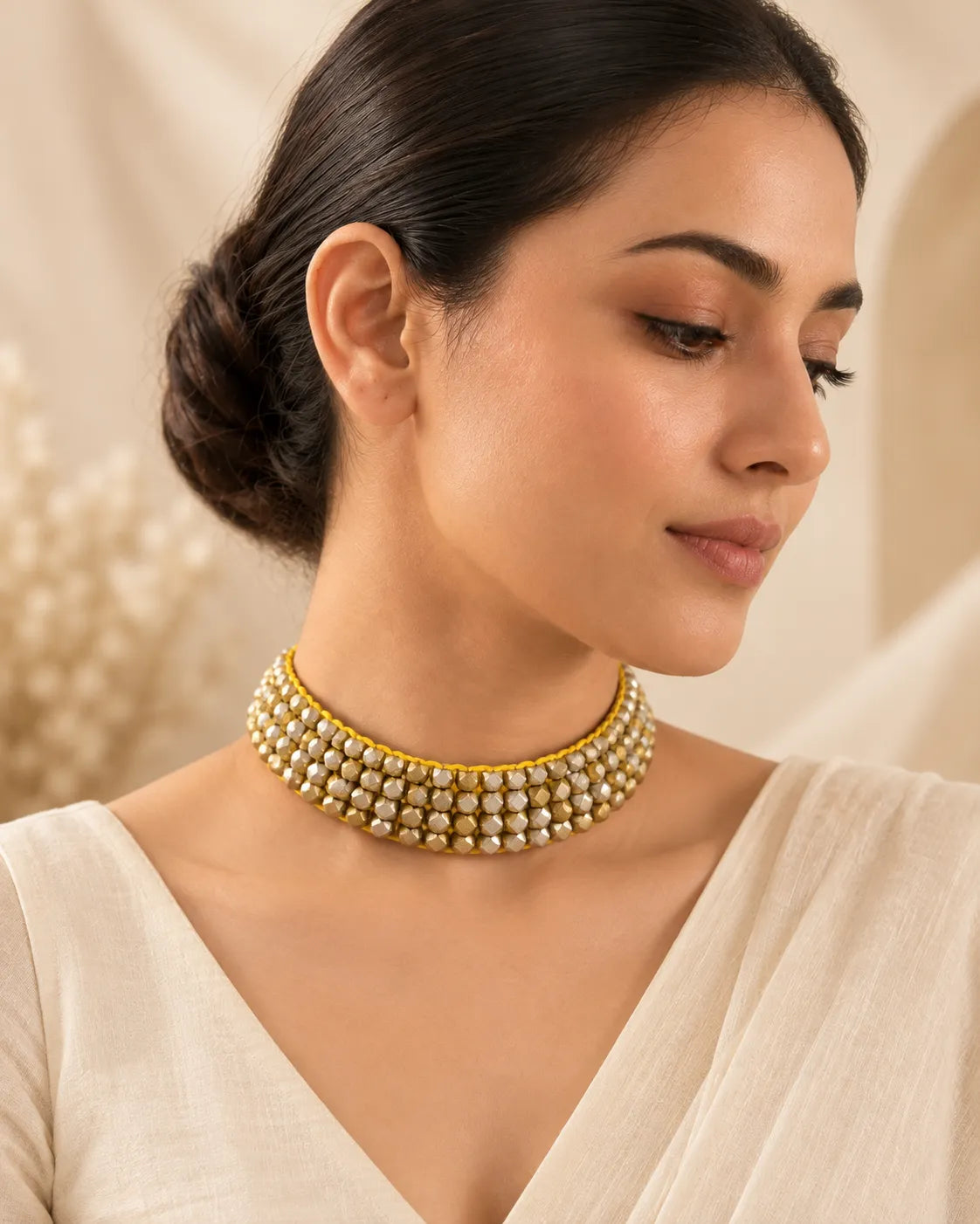 Kavach Dokra Grid Choker