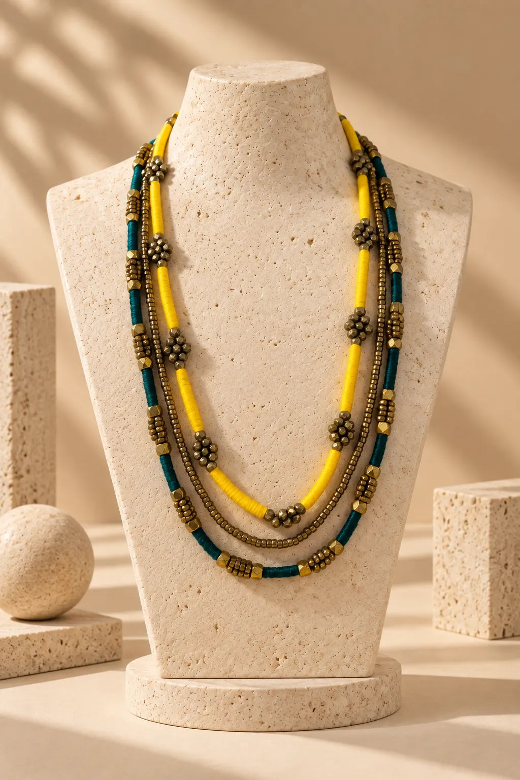 Trisutra Combo of 3 – Necklace, Studs & Ring