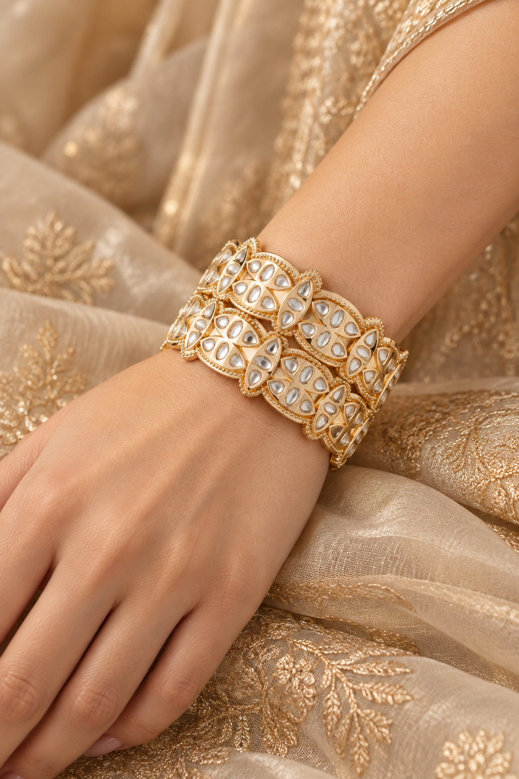 Midnight Tide Combo of 5 – Necklace, Studs, Nose Ring, Ring & Bangles