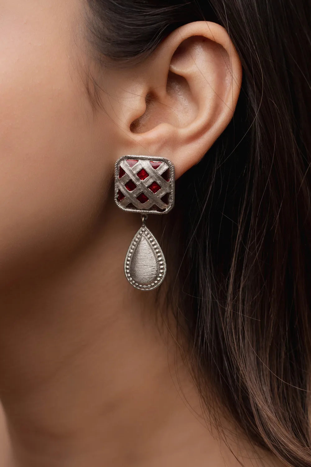 Roop Combo of 4 – Choker, Bracelet, Ring & Choice of Earrings