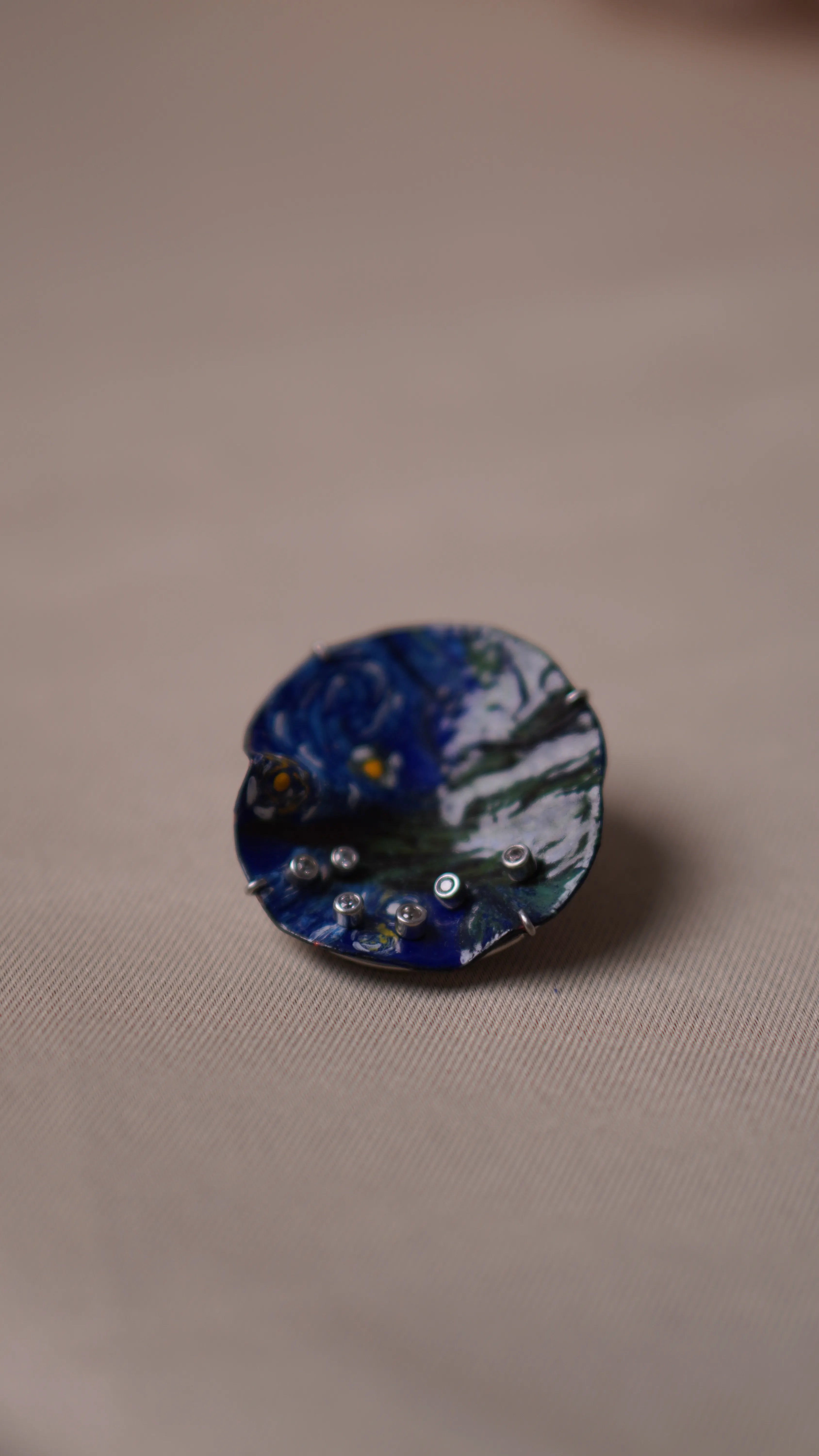 Forest Unique Earrings & Ring Set