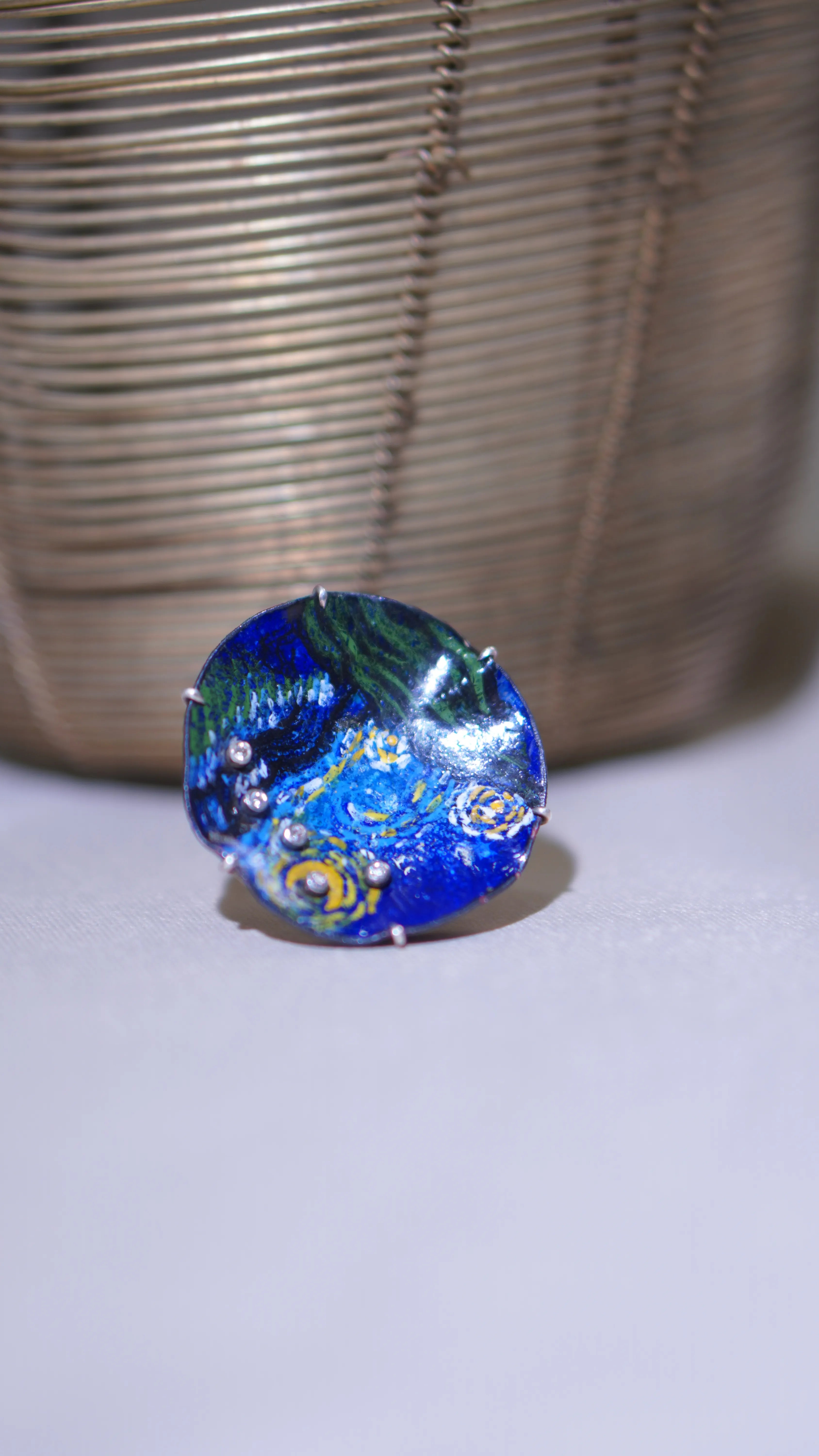 Forest Unique Earrings & Ring Set