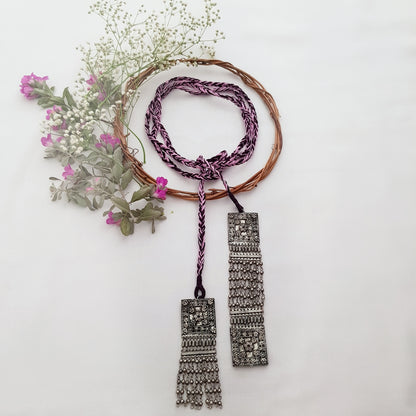 Square Drop Embellished Stole