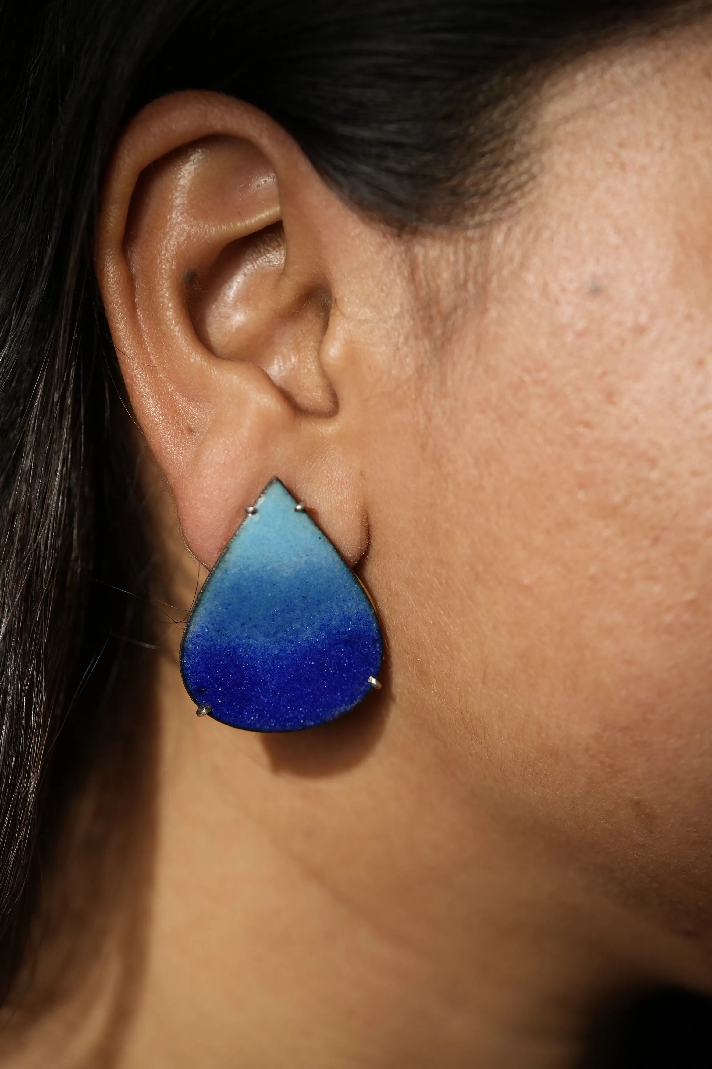 Pear Gradient Drop Earrings