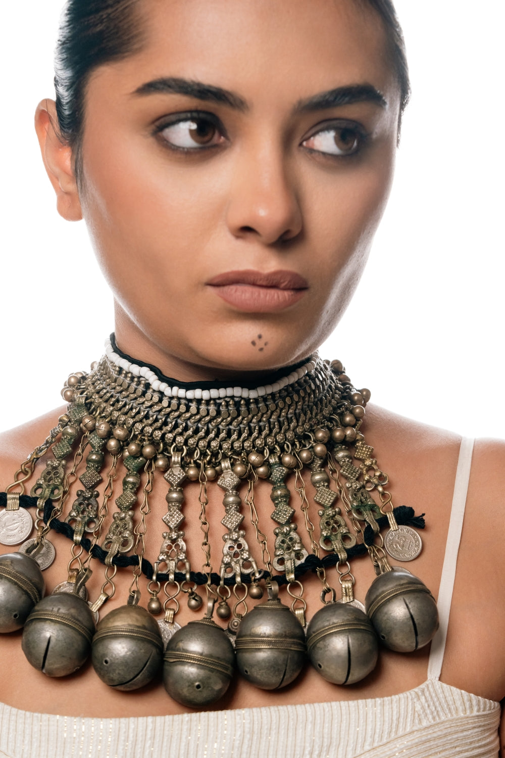 Seven Bells Afghani Choker Necklace