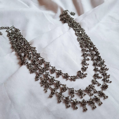 Silver Drop Necklace