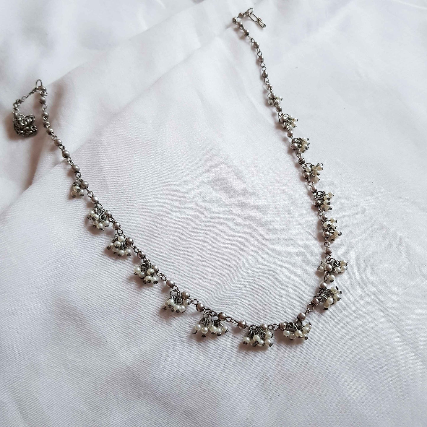 Pearl Bunch Necklace