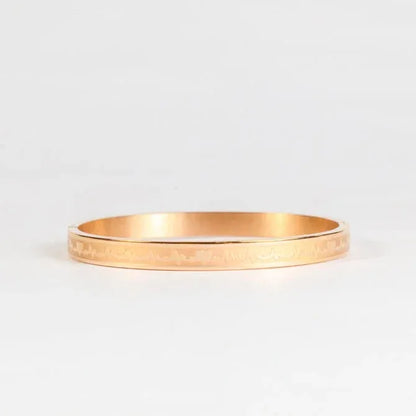 Heartbeat Rose Gold Bracelet