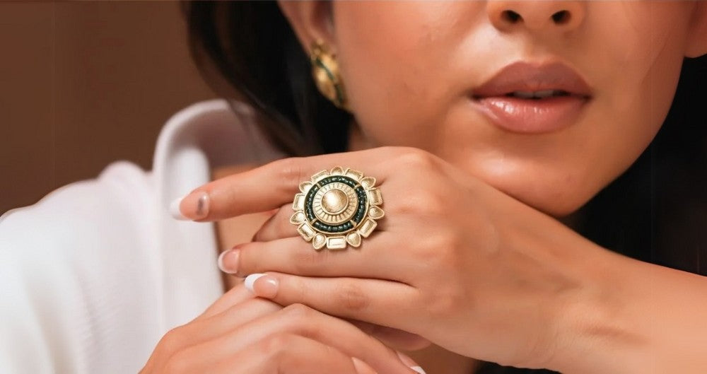 Sehr Combo Set – Necklace, Stud & Ring