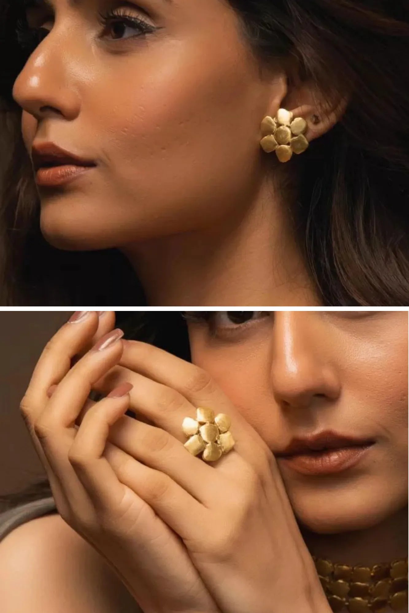 Tara Combo of 2- Studs & Ring