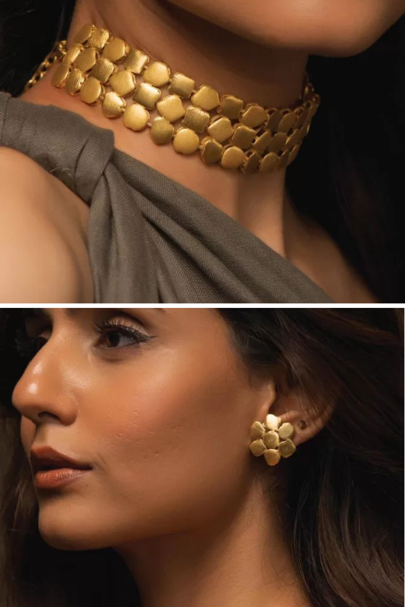 Tara Choker – Combo of 2 Necklace & Studs