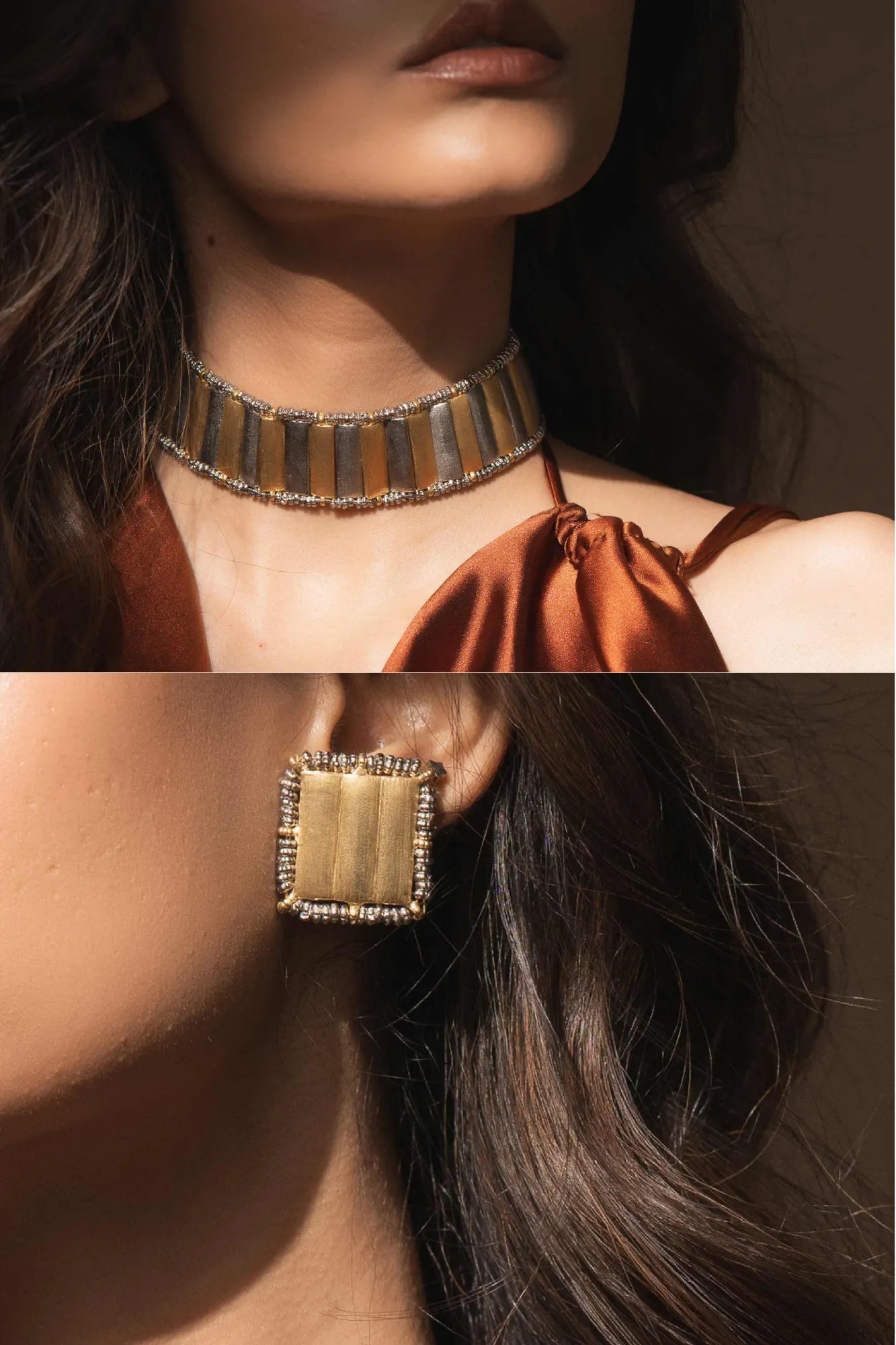 Sitara Choker- Combo of 2 Choker & Studs