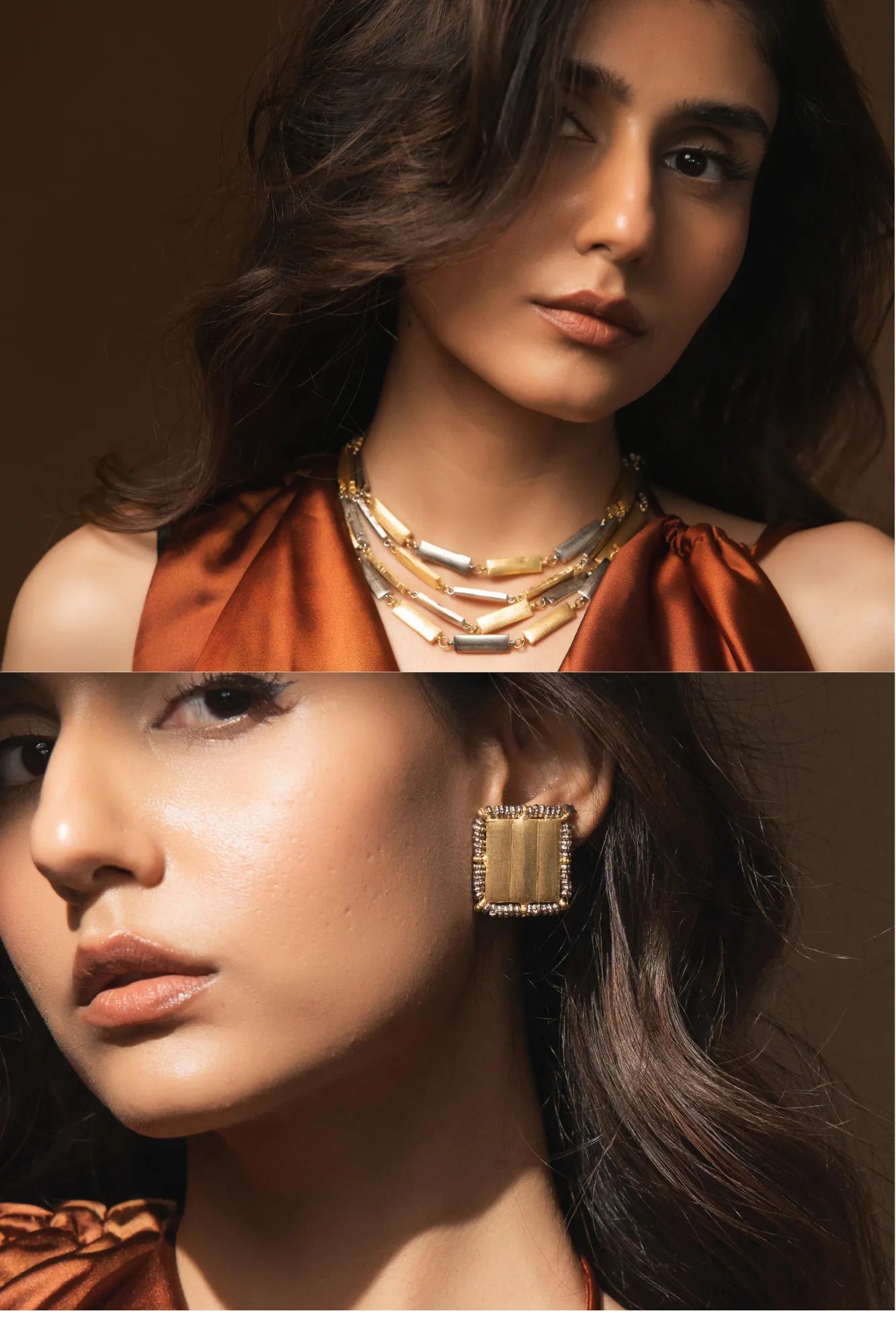 Sitara Round Neckpiece- Combo of 2 Necklace & Studs