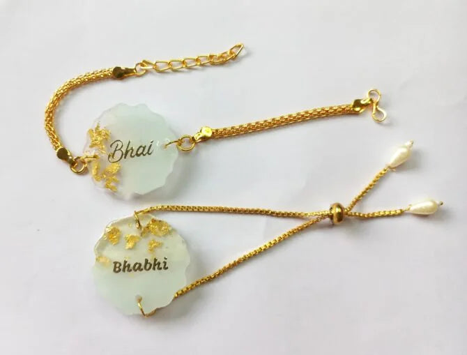 Bhai & Bhabhi Rakhi Set Crafted with Love