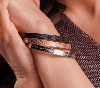 BoldEdge Stainless Steel Geometric Bracelet