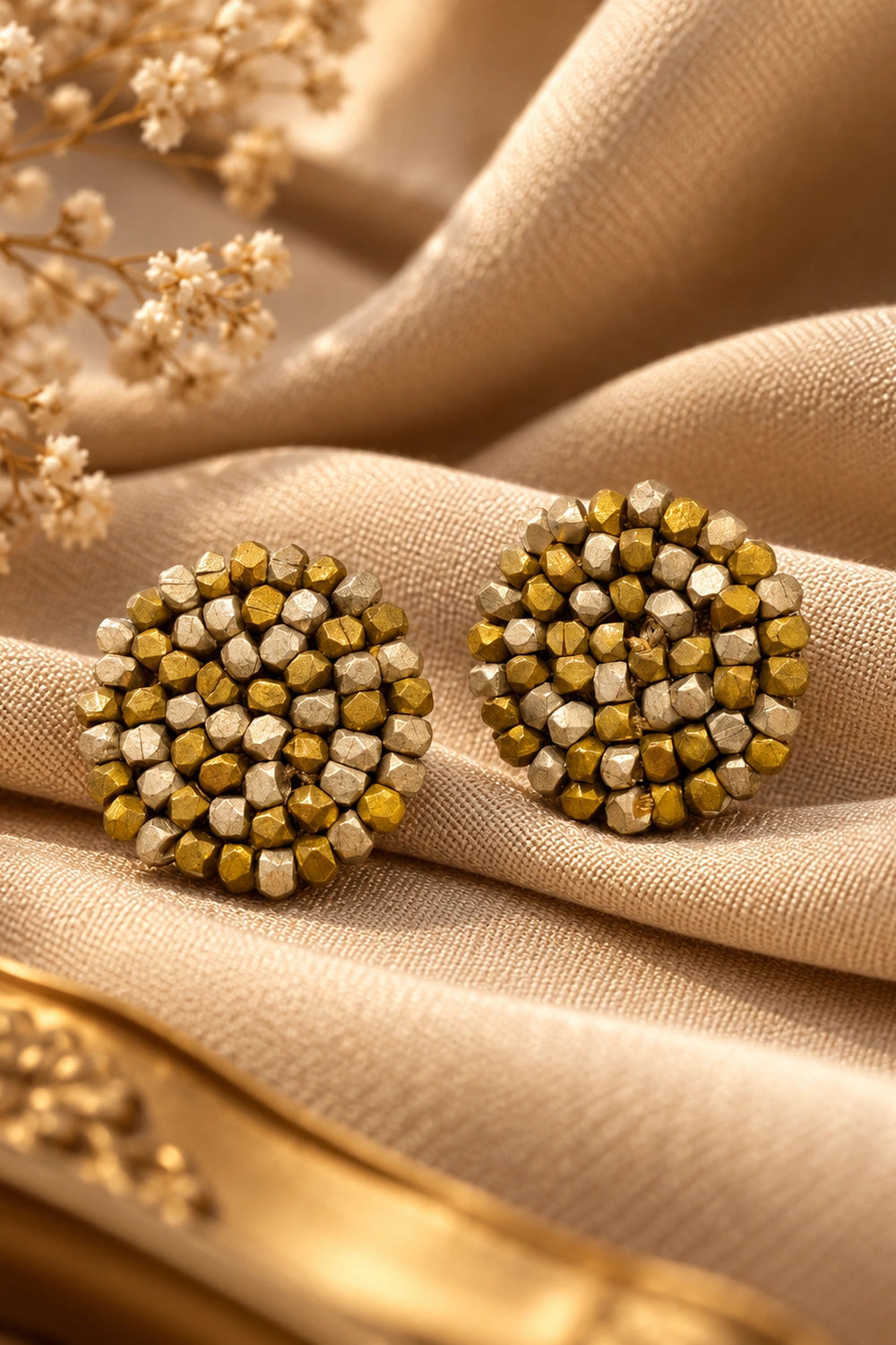 Bead Dome Dokra Studs