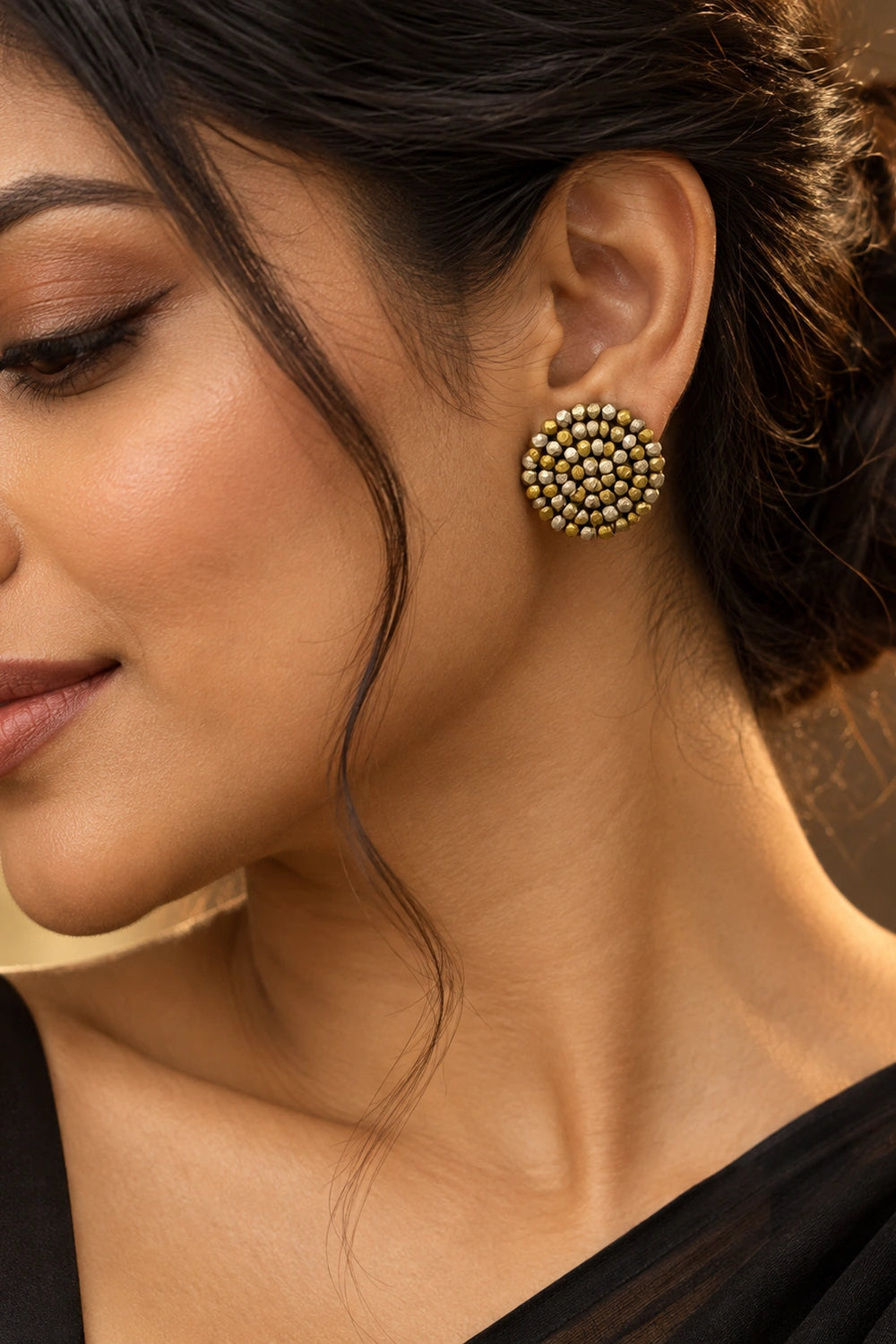 Bead Dome Dokra Studs