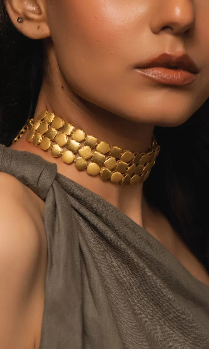 Tara Choker – Combo of 2 Necklace & Ring