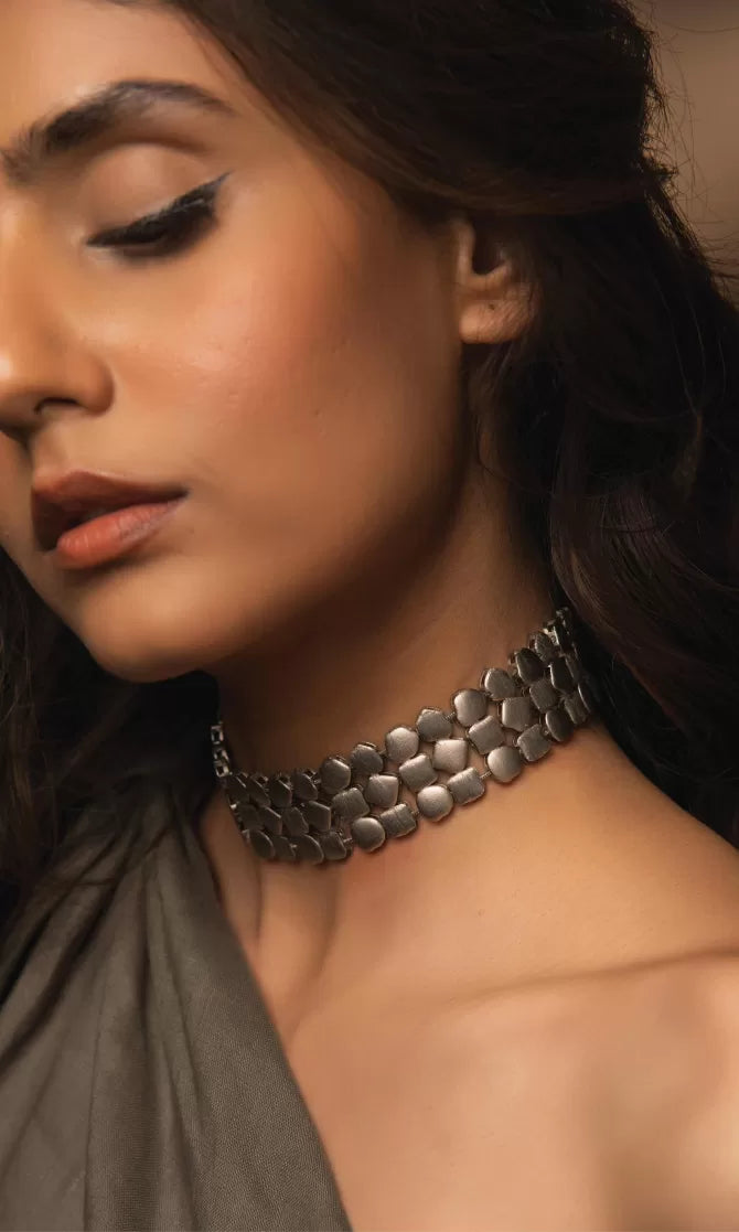 Tara Choker – Combo of 2 Necklace & Ring