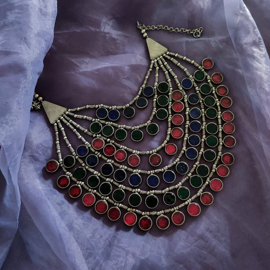 Rajasthani Glasswork Necklace