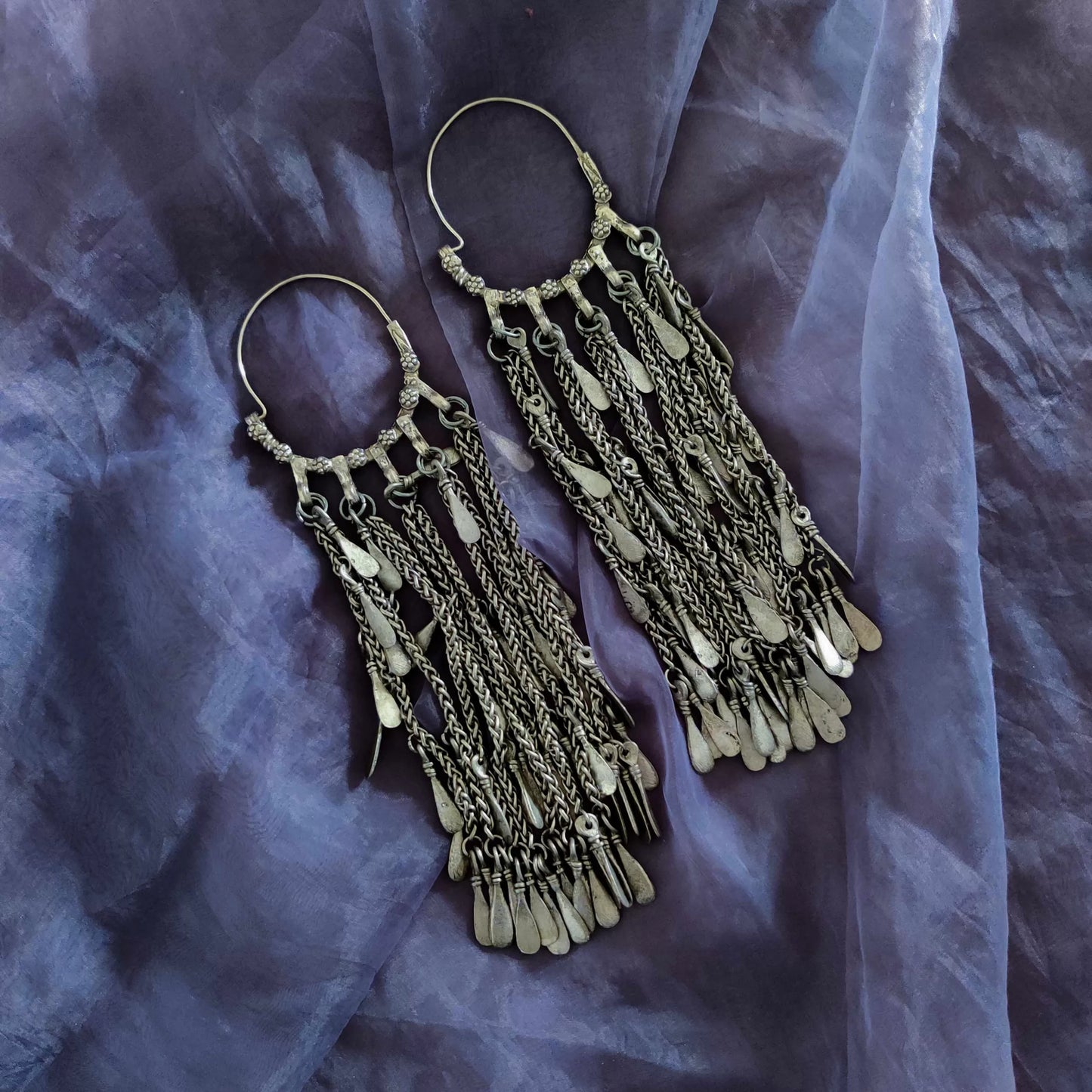 Oversized Tassel Earrings