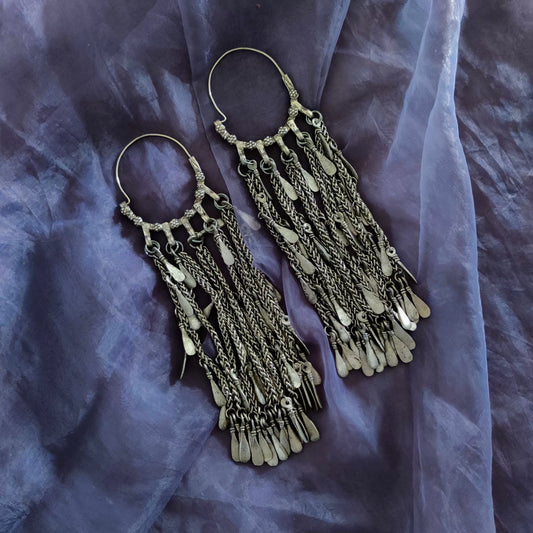 Oversized Tassel Earrings