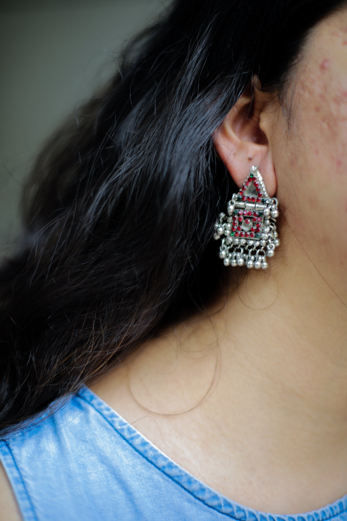 Glass Bead Earrings