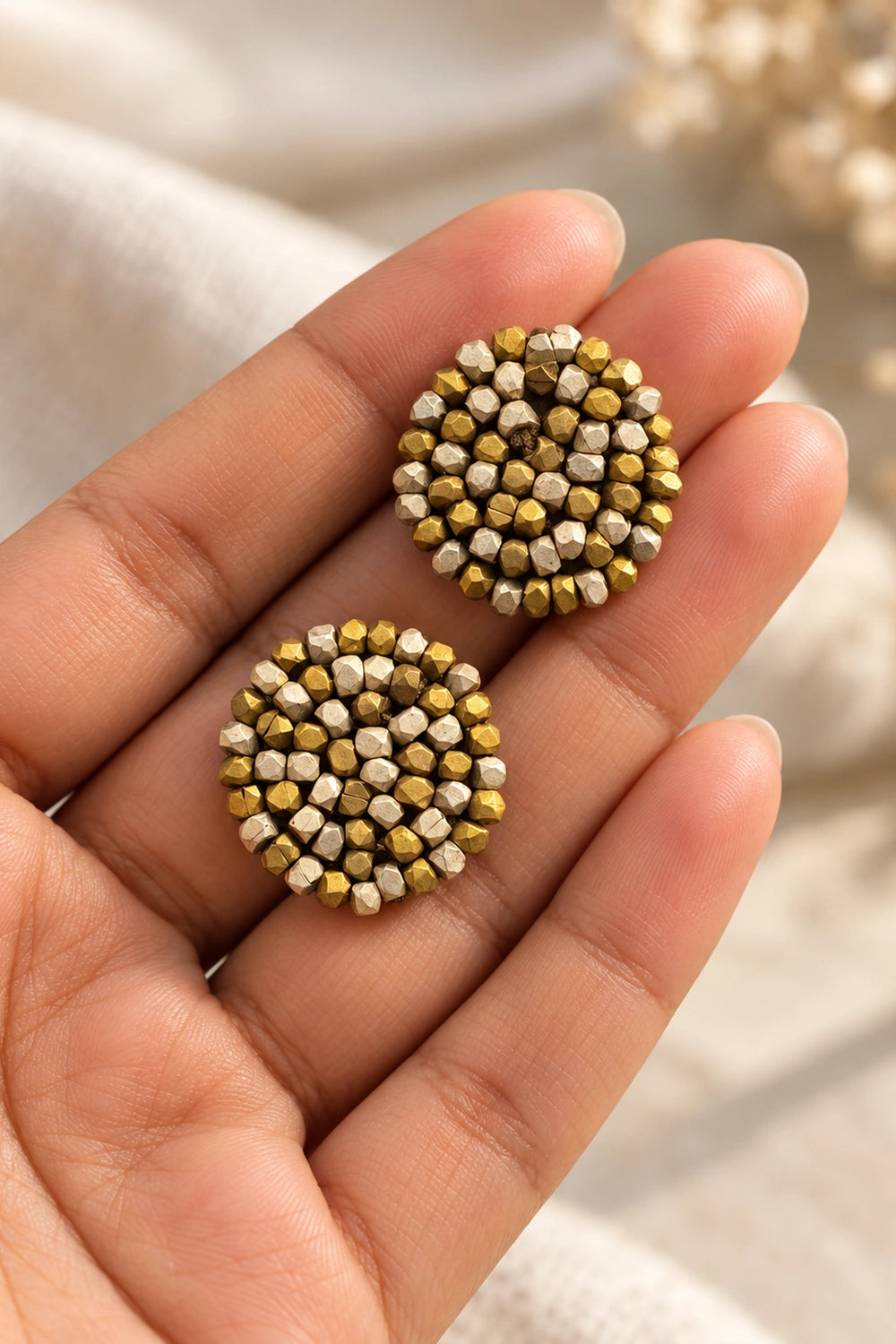 Bead Dome Dokra Studs